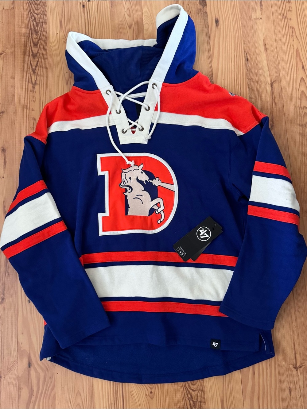 Denver Broncos Lacer Hockey Hoodie